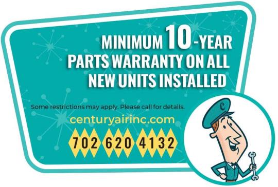 10+ year Warranty on new installs