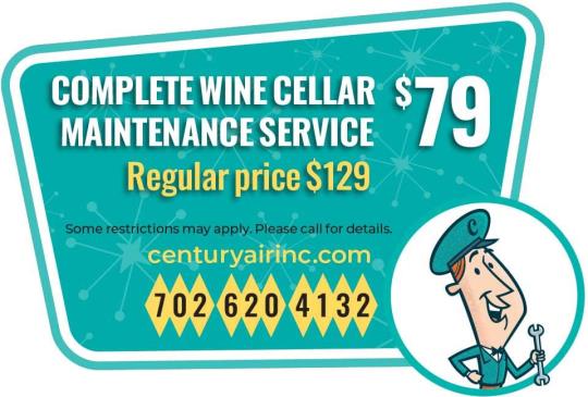 $79 Wine Cellar maintenance