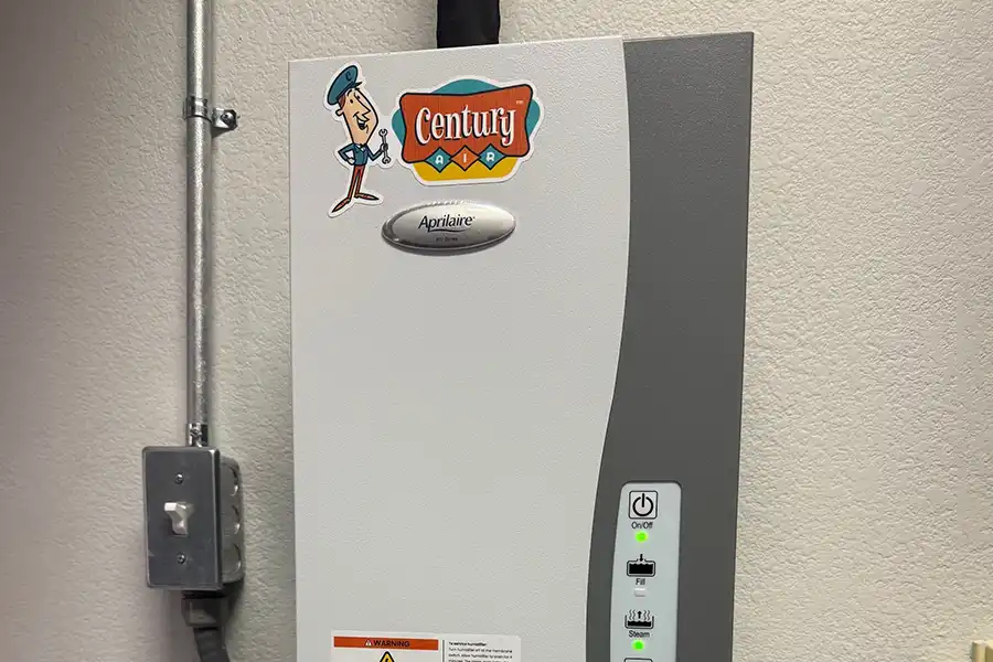Aprilaire air filtration system installed for indoor air quality in Las Vegas