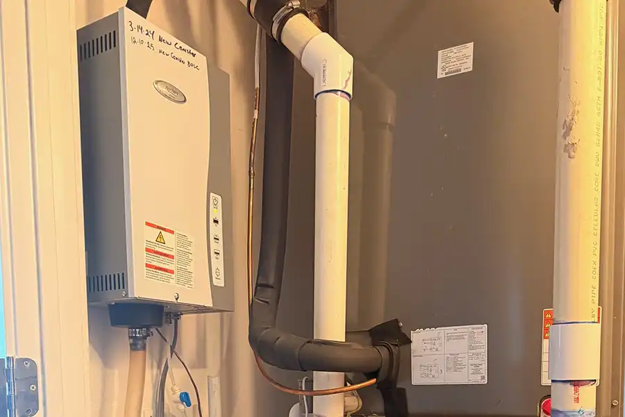 Indoor air quality system installed with HVAC unit in Las Vegas, NV